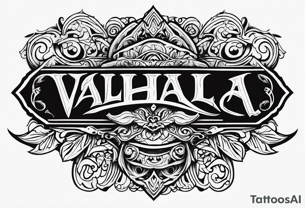 Valhalla tattoo idea