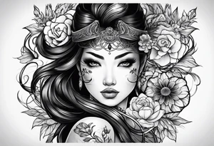 Generate me something amazing tattoo idea