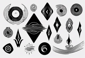 God is in the soundwaves tattoo idea