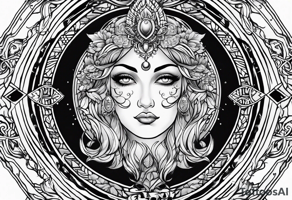 seal of the divine gaze tattoo idea