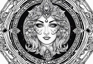 seal of the divine gaze tattoo idea