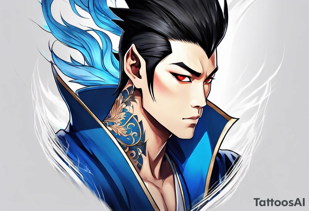 zuko and blue spirit tattoo idea
