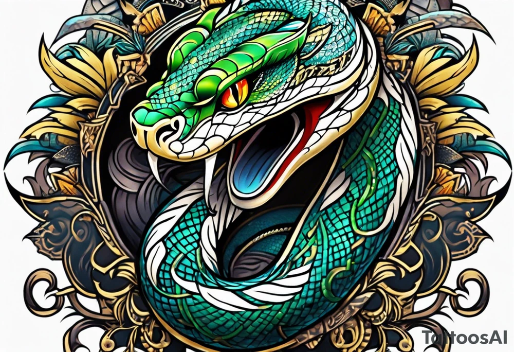 Snake tattoo idea
