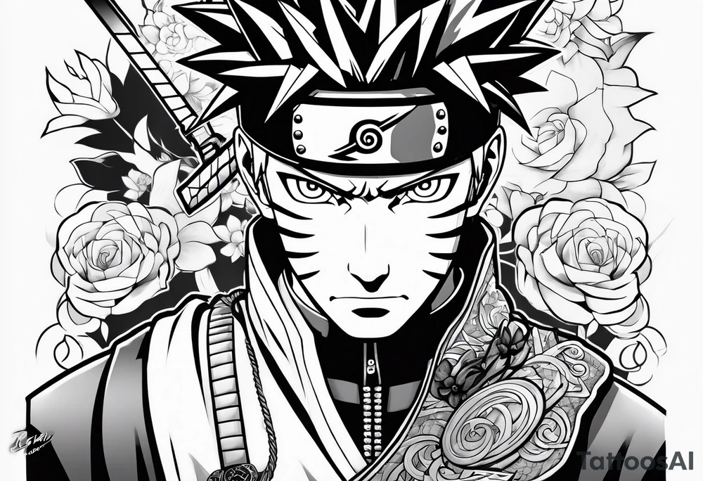 Naruto tattoo idea