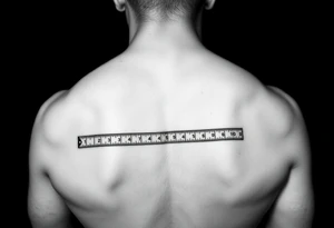 A Stanley fat max 25' tape measure going down your forarm tattoo idea