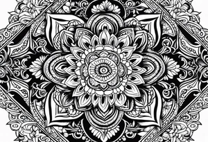 under boob line, hena tattoo idea