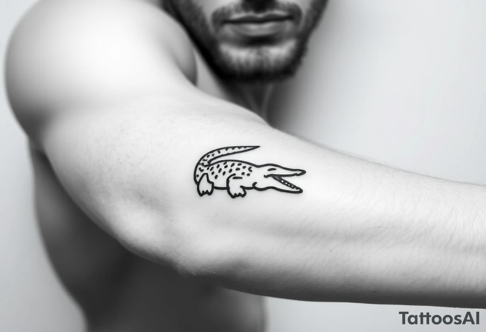 Lacoste brand tattoo tattoo idea