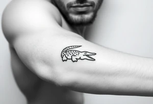 Lacoste brand tattoo tattoo idea
