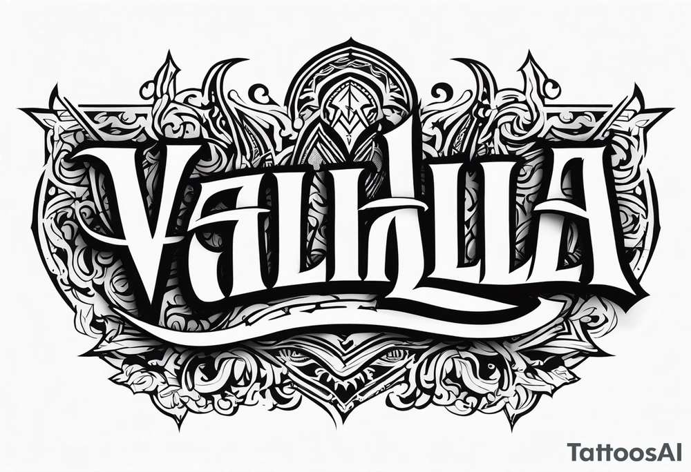 Valhalla tattoo idea