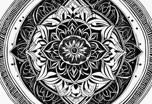 spiral tattoo idea