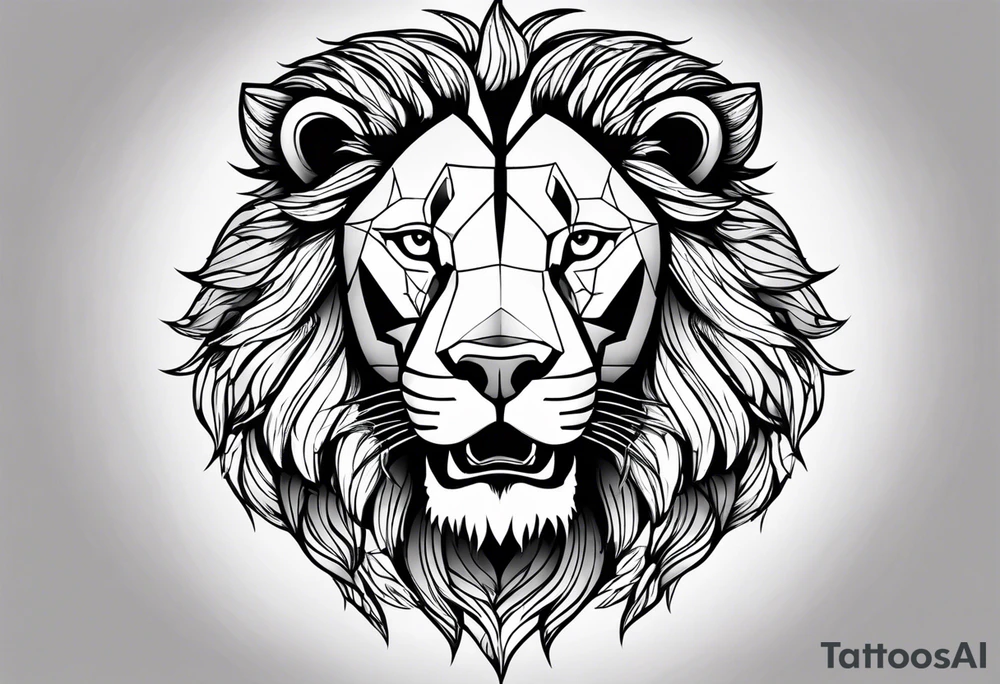 Phatom lion tattoo idea