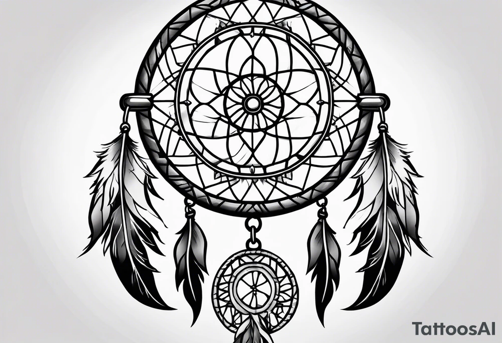 Dreamcatcher, sword tattoo idea