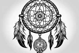 Dreamcatcher, sword tattoo idea