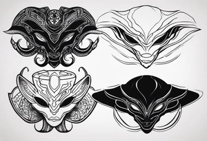 aliens tattoo idea