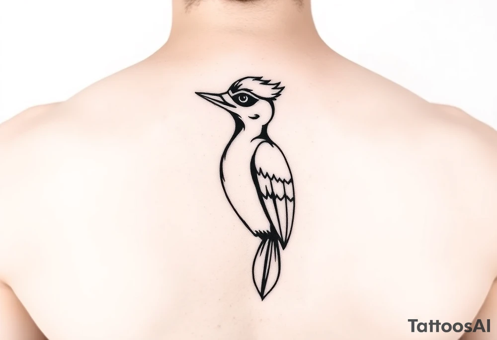 Woody the woodpecker tattoo idea