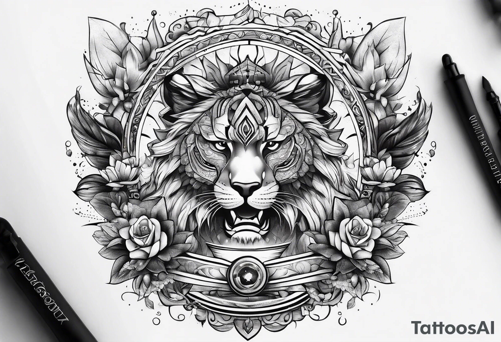 universe tattoo idea
