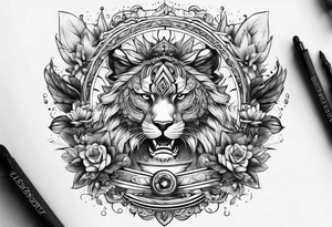 universe tattoo idea