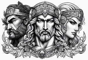 greek heros tattoo idea