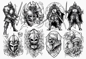 Knight berserk tattoo idea