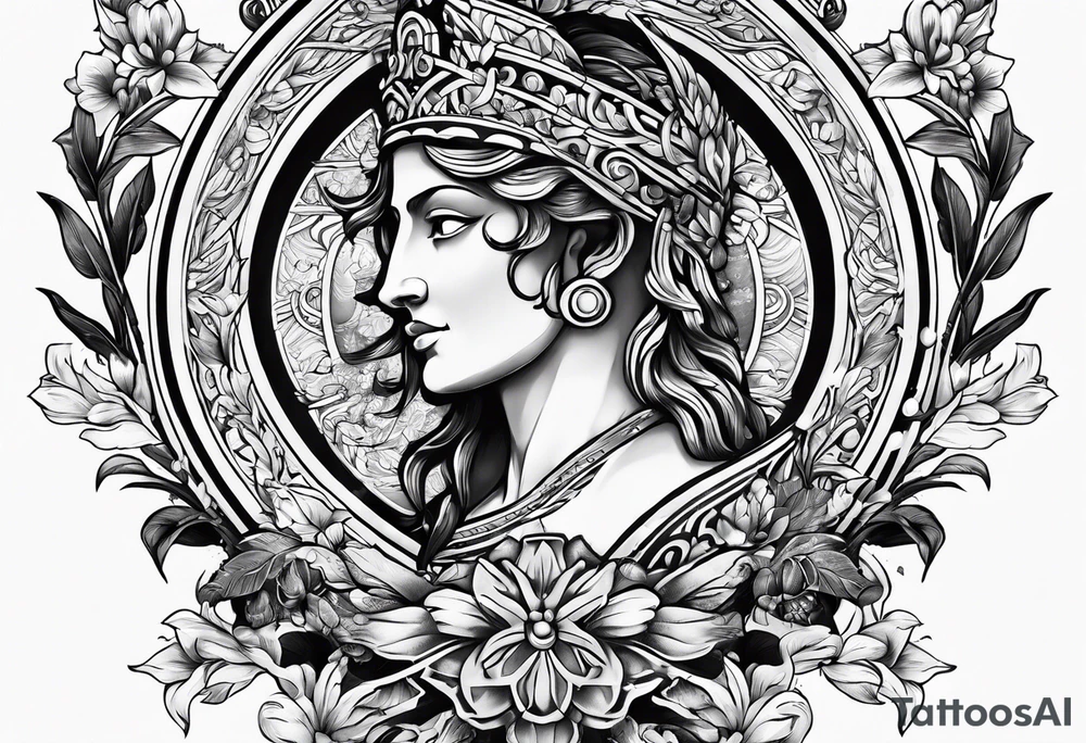 Marathon greek tattoo idea