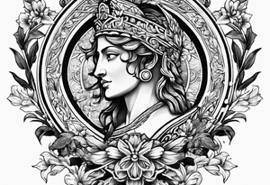 Marathon greek tattoo idea