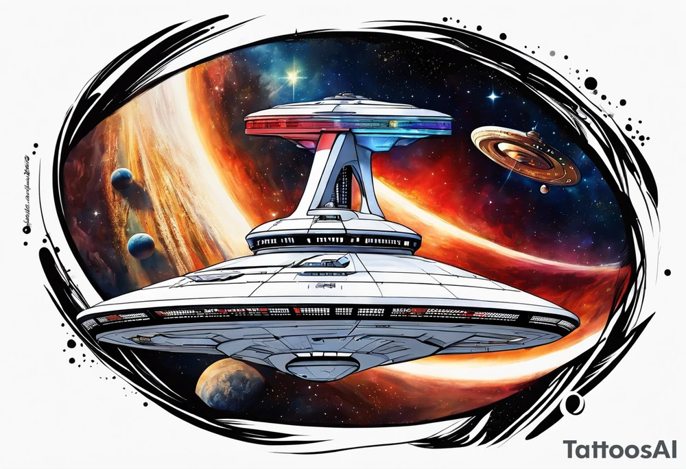 Star trek tattoo idea