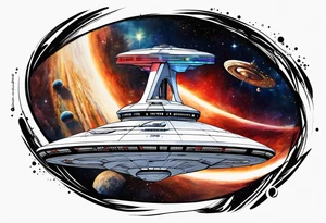 Star trek tattoo idea