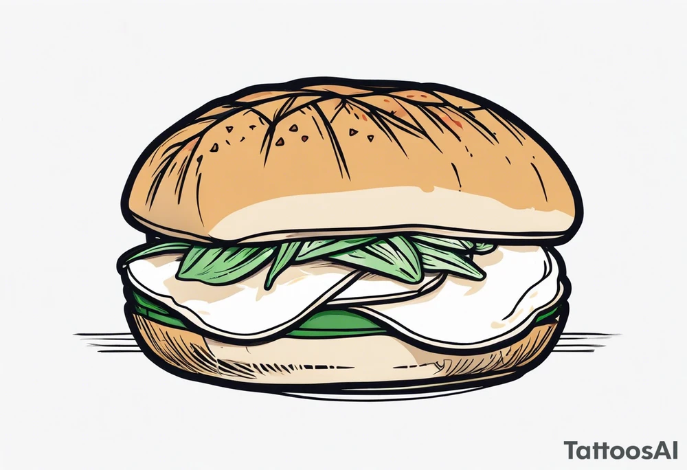 Bao bun tattoo idea