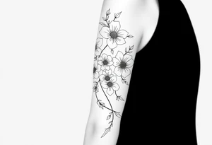 Flowers tattoo idea
