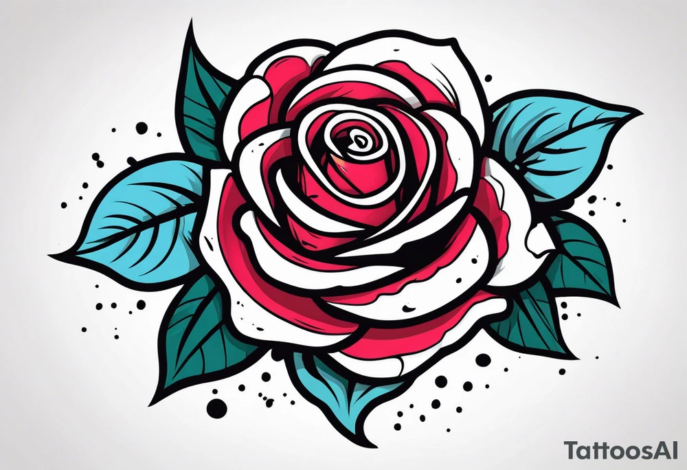 Dead rose tattoo idea
