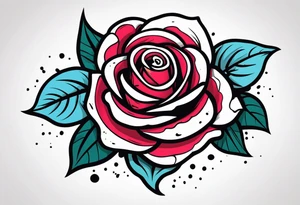 Dead rose tattoo idea