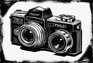 polaroid tattoo idea