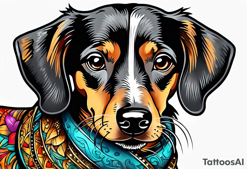 Dashchund tattoo idea