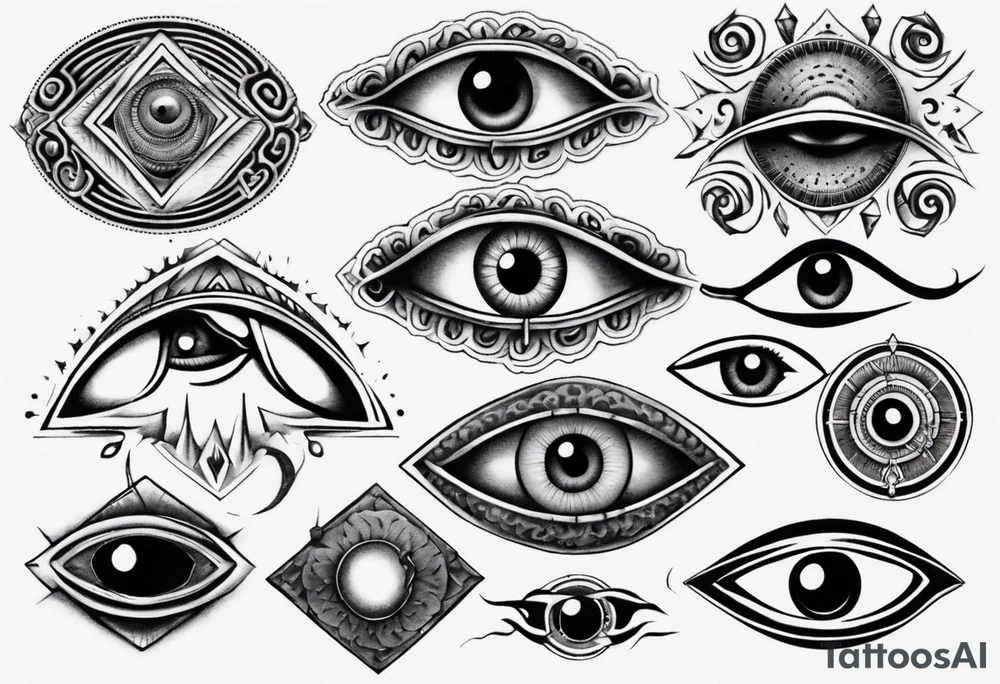 Tool band eye tattoo idea