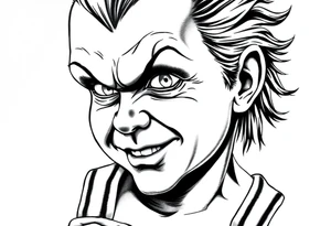 chucky tattoo idea