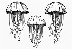 jellyfish tattoo idea