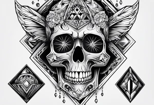 diamond tattoo idea