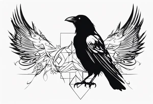 the gazette crow tattoo idea
