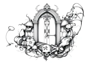 Deaths door, or hells gates tattoo idea