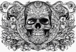 FEEL NO PAIN SHOW NO EMOTIONS tattoo idea