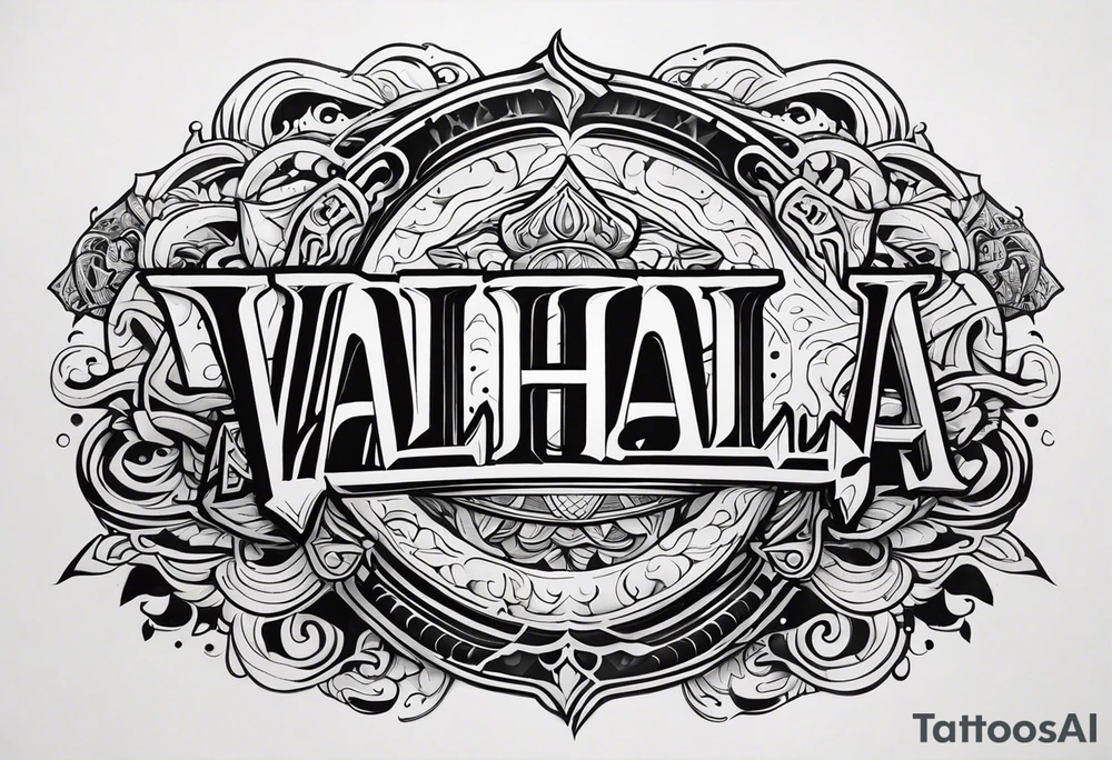 Valhalla tattoo idea