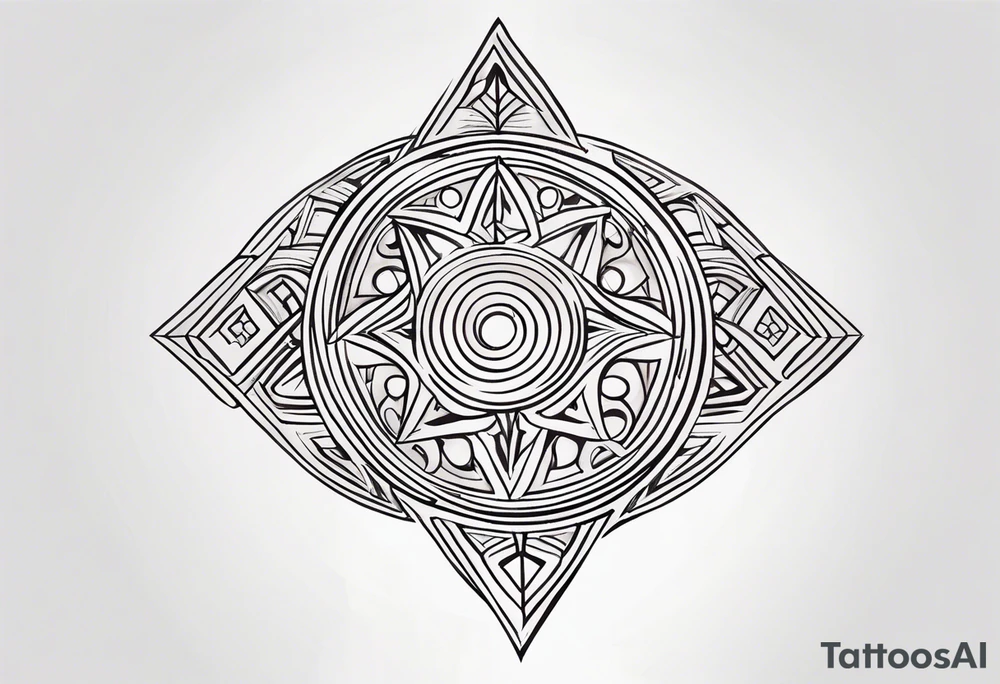 Tribal tattoo idea