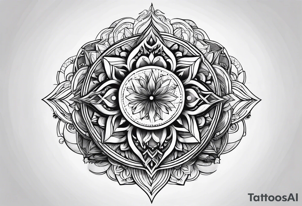 golden ratio tattoo idea