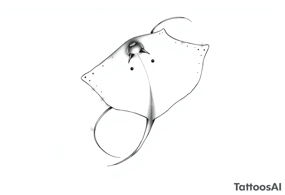 stingray, jellyfish tattoo idea