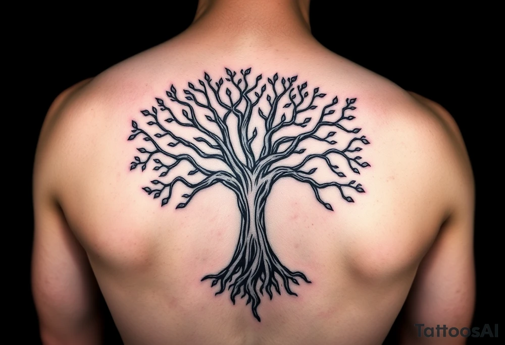 tree of life tattoo idea