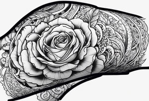キラン upper inner arm tattoo idea