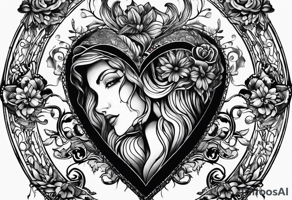 Bloody Heart tattoo idea