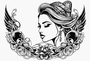 music tattoo idea