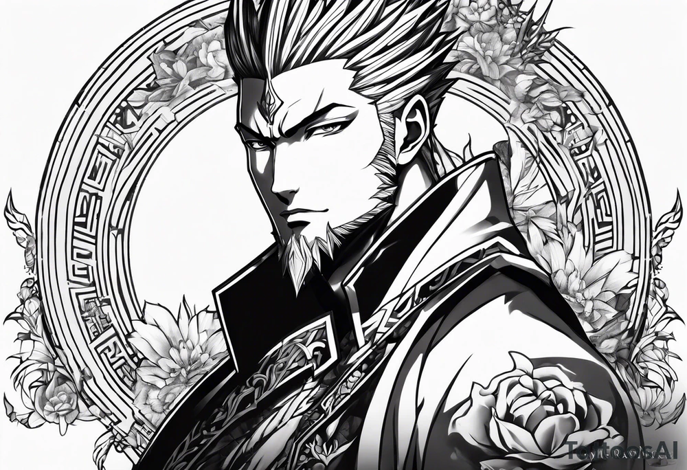gilgamesh from fate stay night/zero tattoo idea