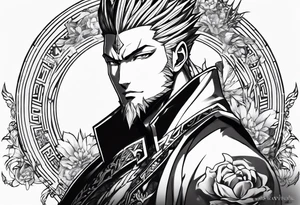 gilgamesh from fate stay night/zero tattoo idea